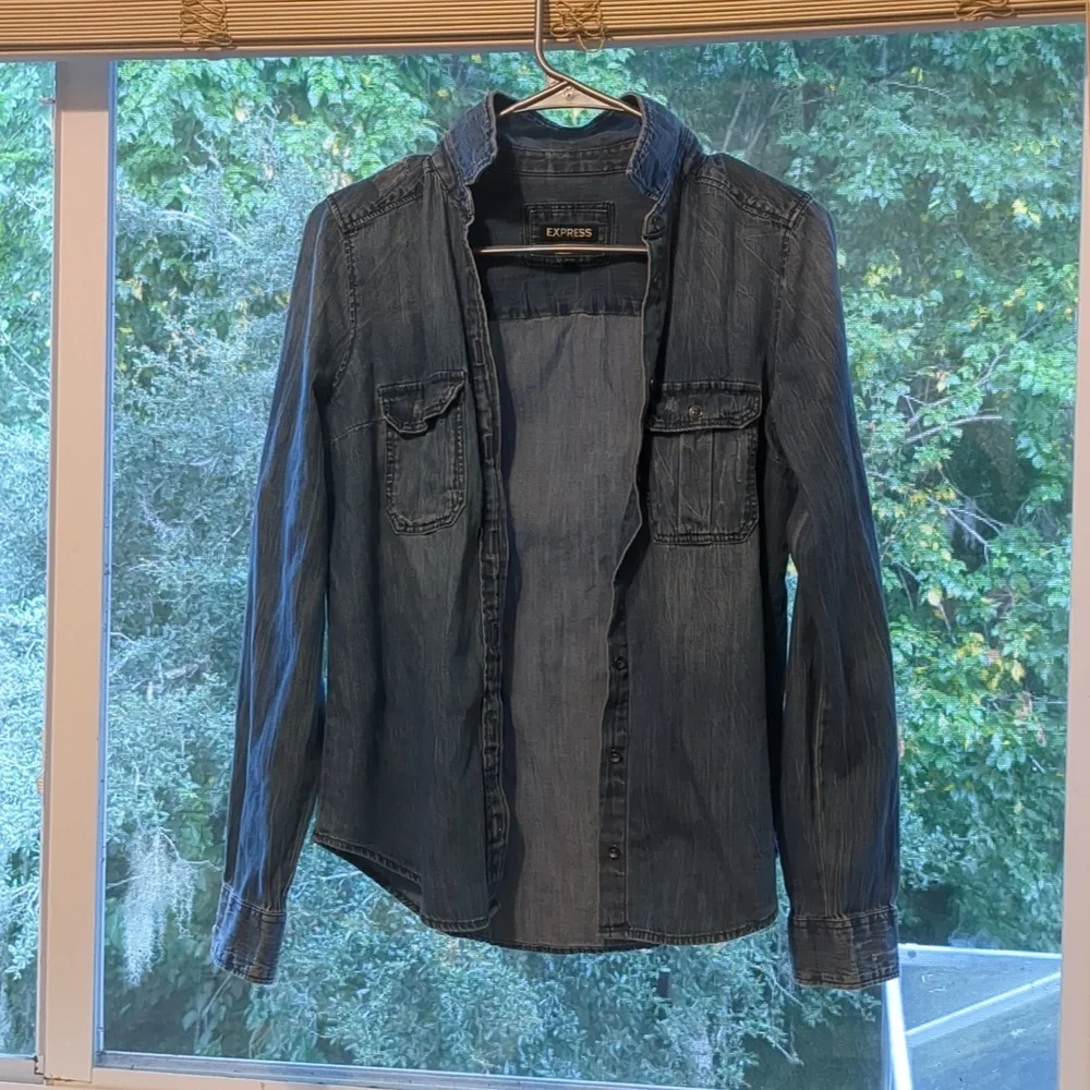 Express denim shirt xs - Picture 3 of 5